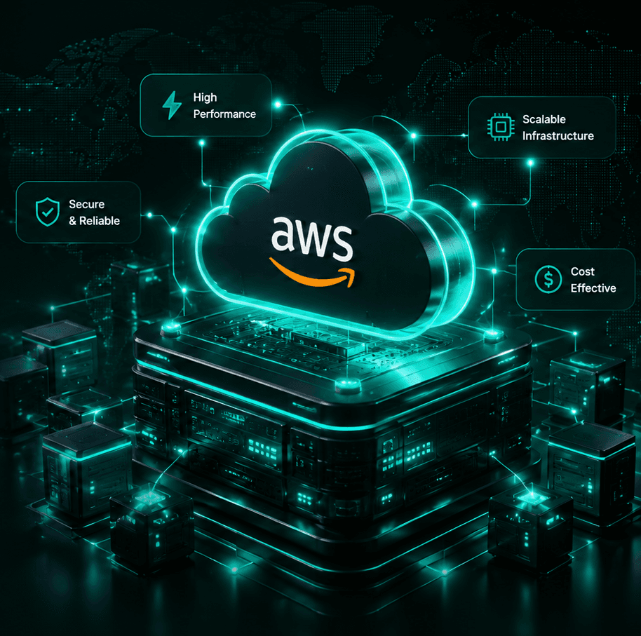 Verified AWS cloud infrastructure — high performance, scalable, secure, and cost-effective account delivery