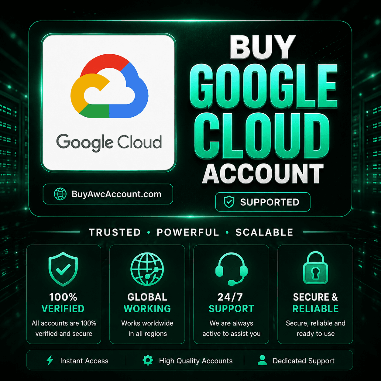 Buy Google Cloud Account